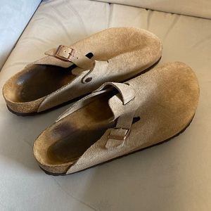 Birkenstock Boston Clog size 45 (or 12 US) Suede